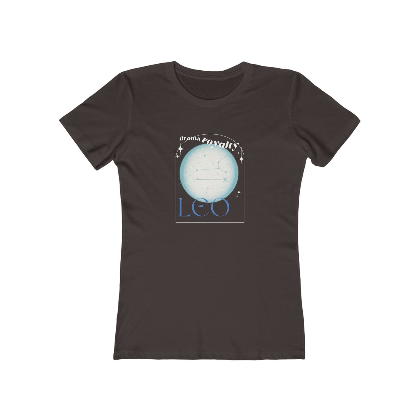 Leo Zodiac Boyfriend Graphic T-Shirt - Drama Royalty