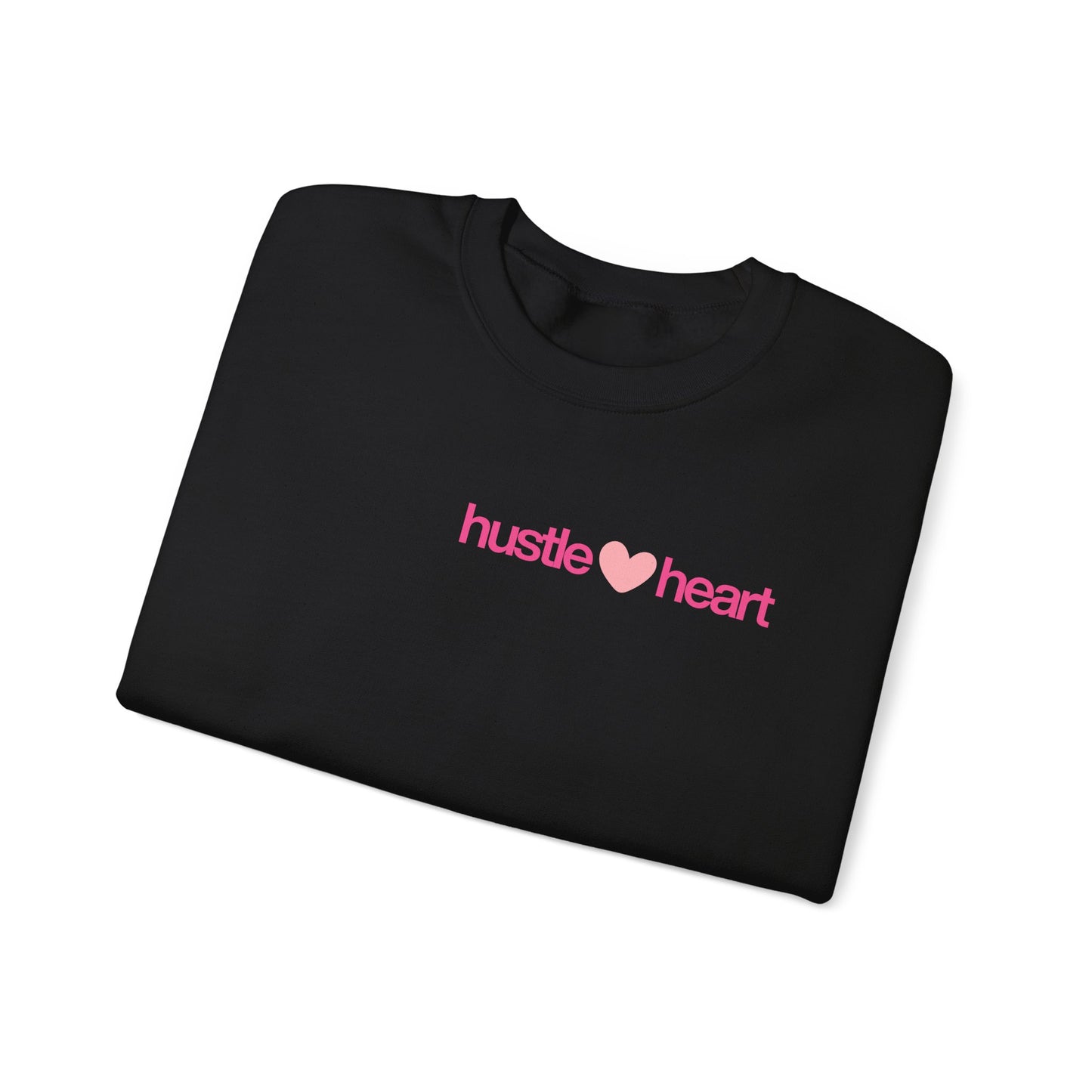 Hustle Heart Womens Crewneck Sweatshirt