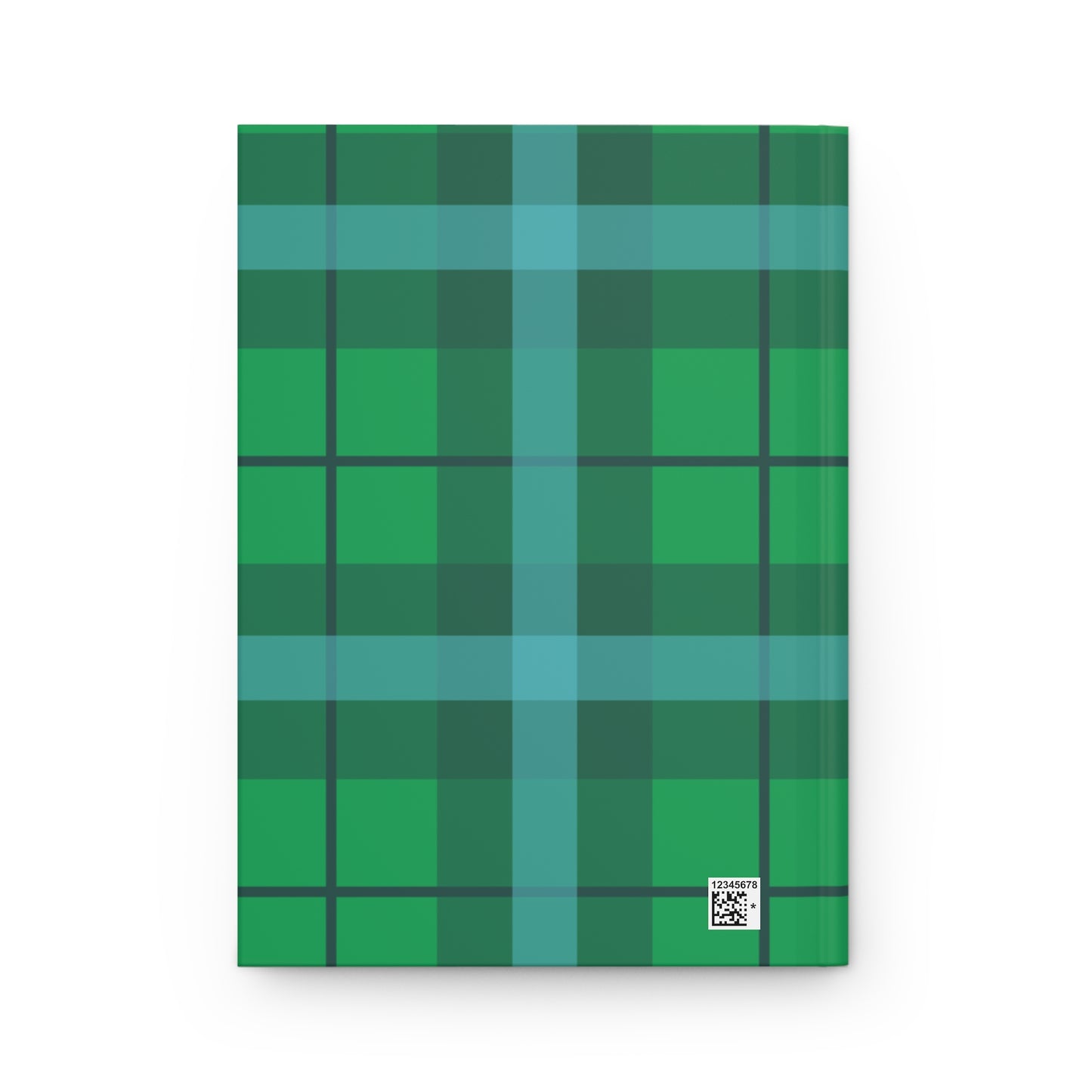 90's Grunge inspired Plaid Hardcover Journal