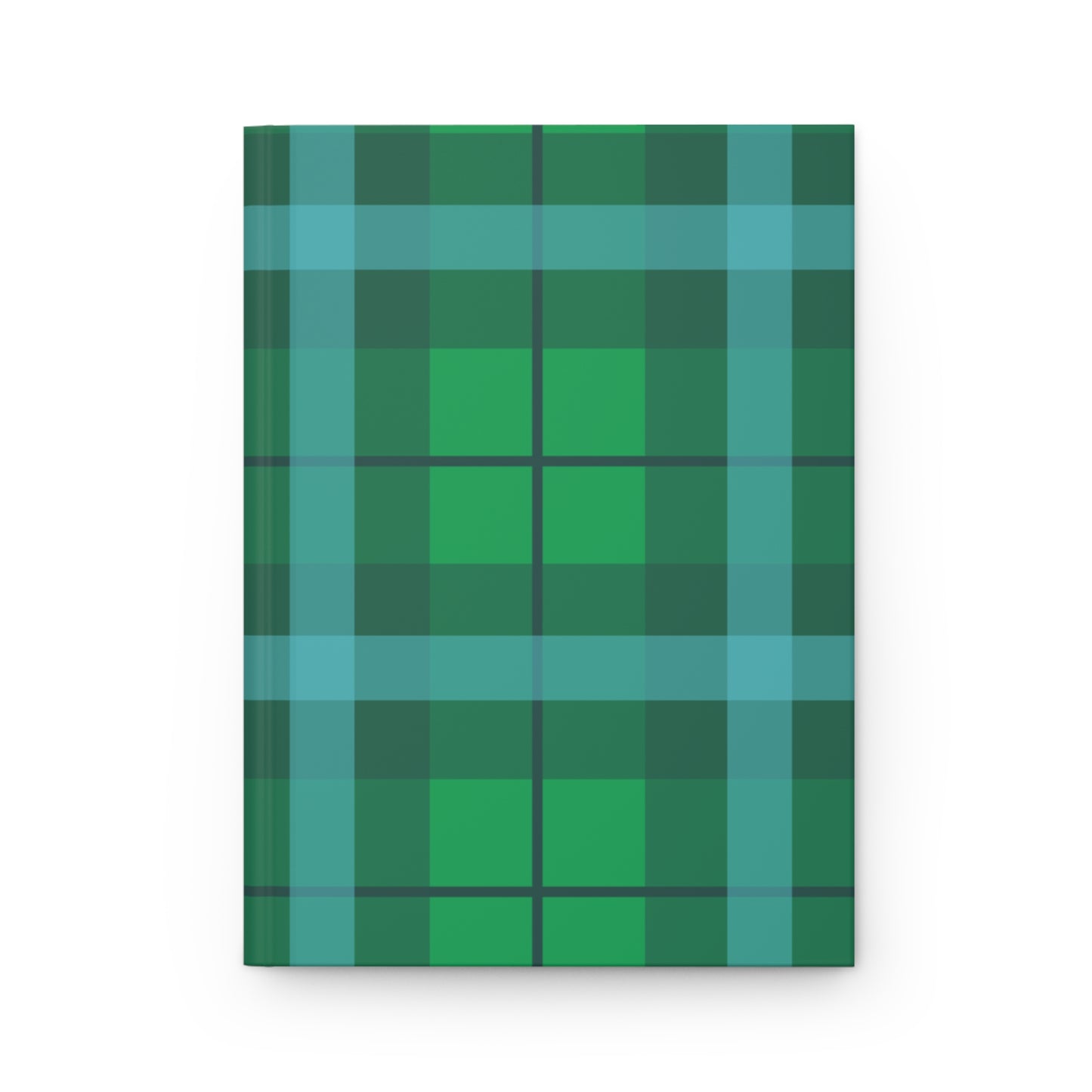 90's Grunge inspired Plaid Hardcover Journal