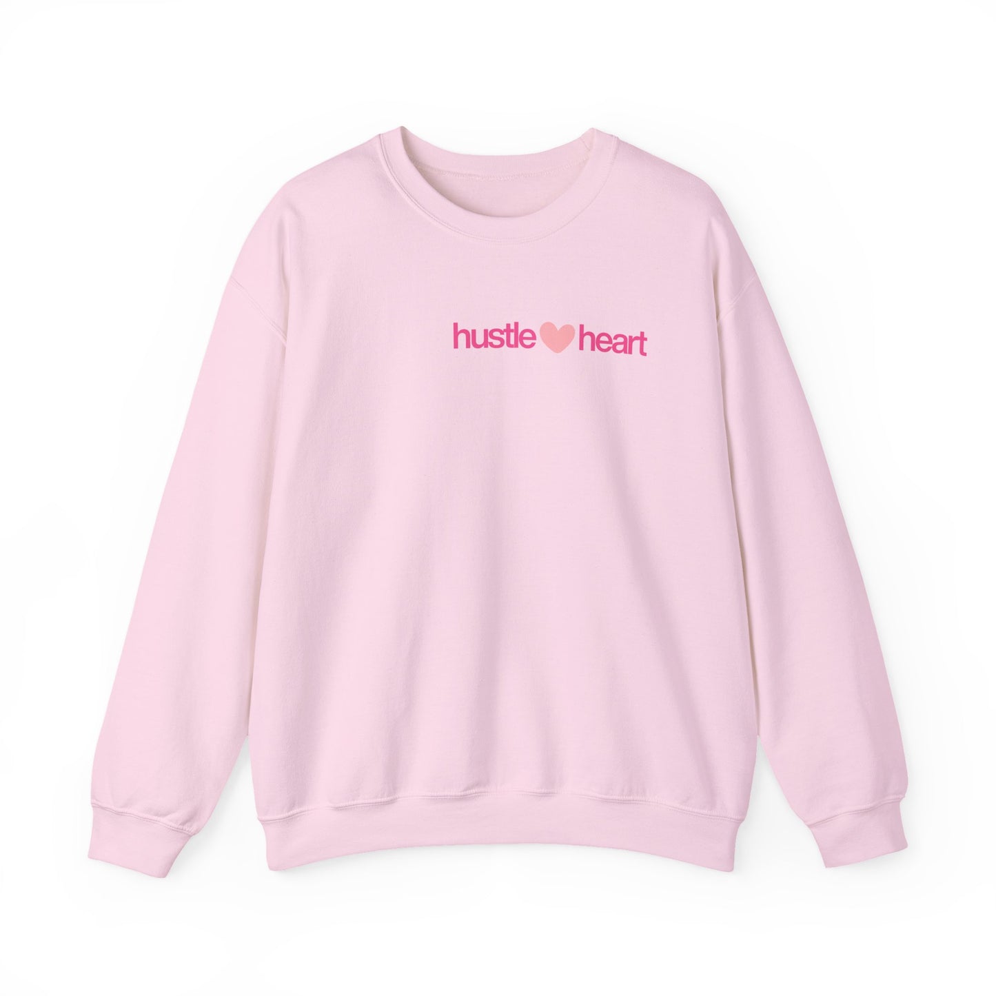 Hustle Heart Womens Crewneck Sweatshirt
