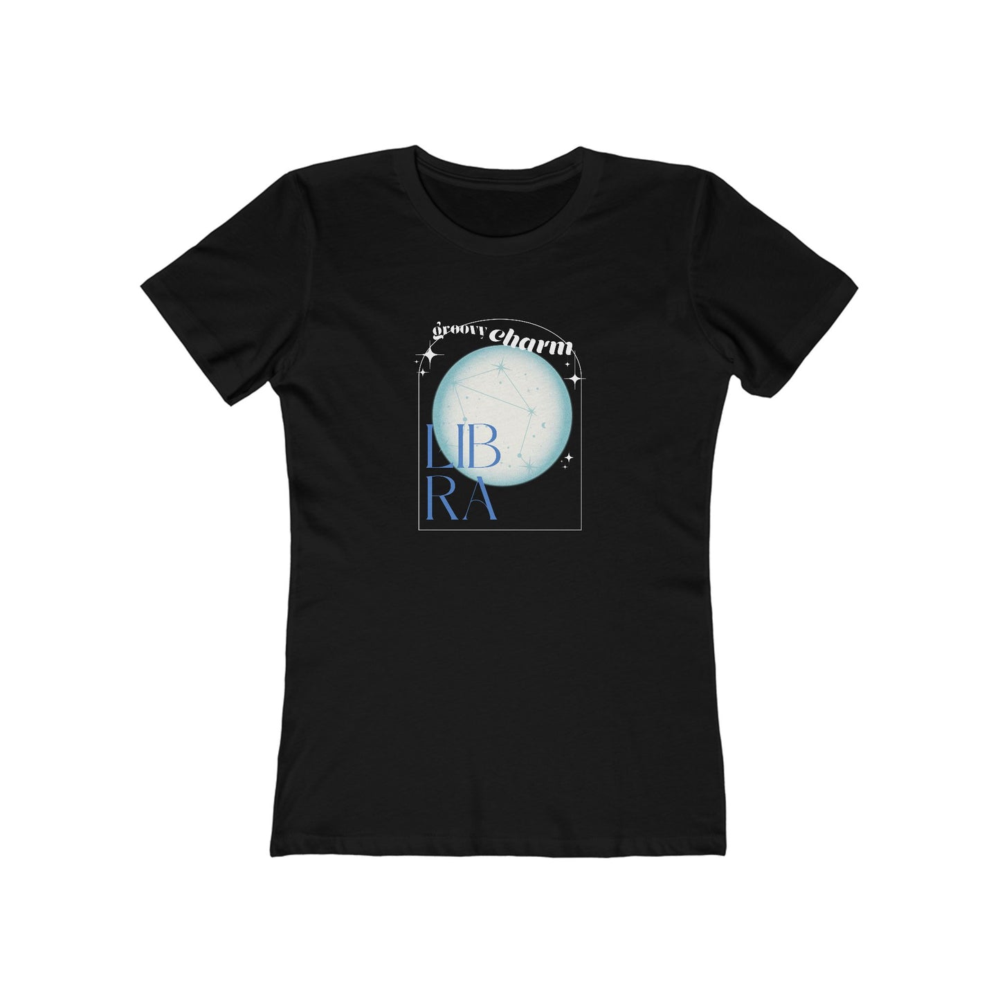 Libra Zodiac Boyfriend Graphic Tee - Groovy Charm