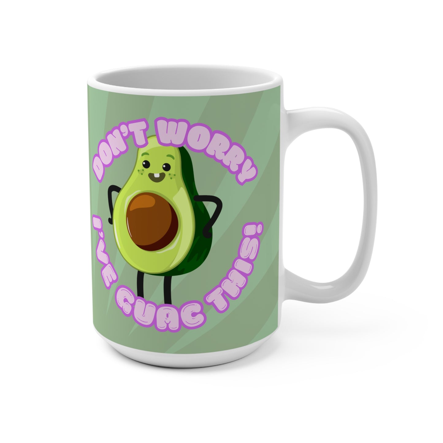 Vintage inspired Don’t Worry, I Guac This Mug