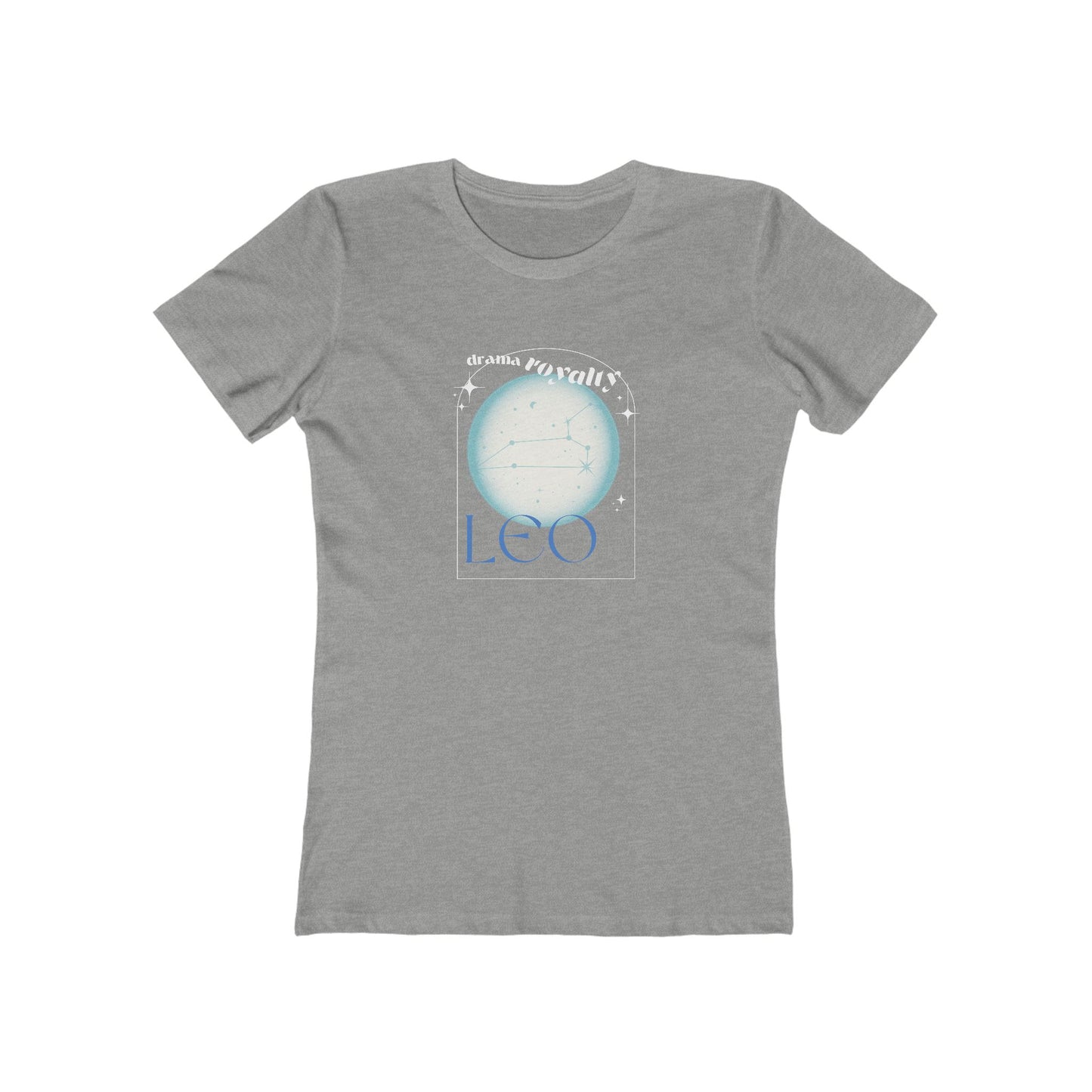 Leo Zodiac Boyfriend Graphic T-Shirt - Drama Royalty