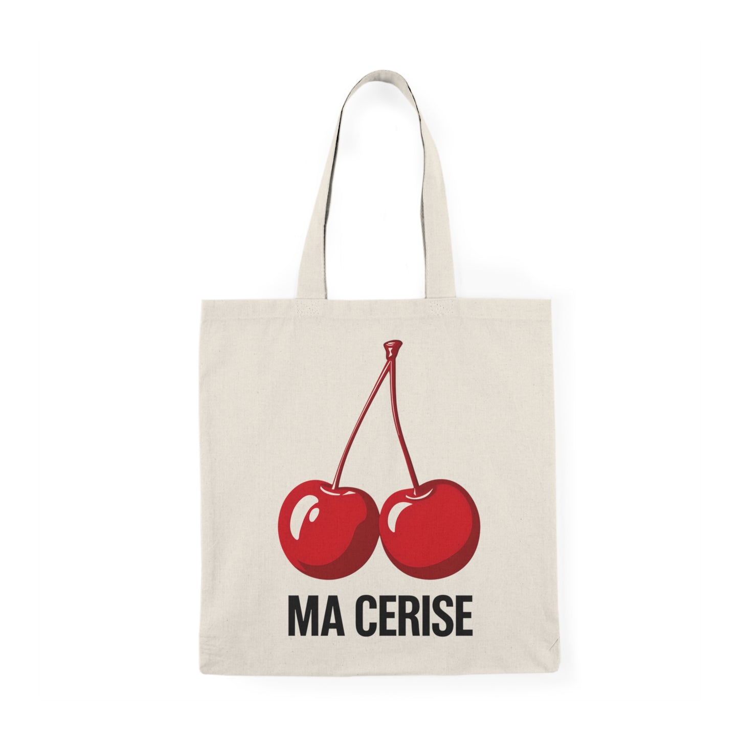 Ma Cerise Farmer's Market Inspired Natural Tote Bag