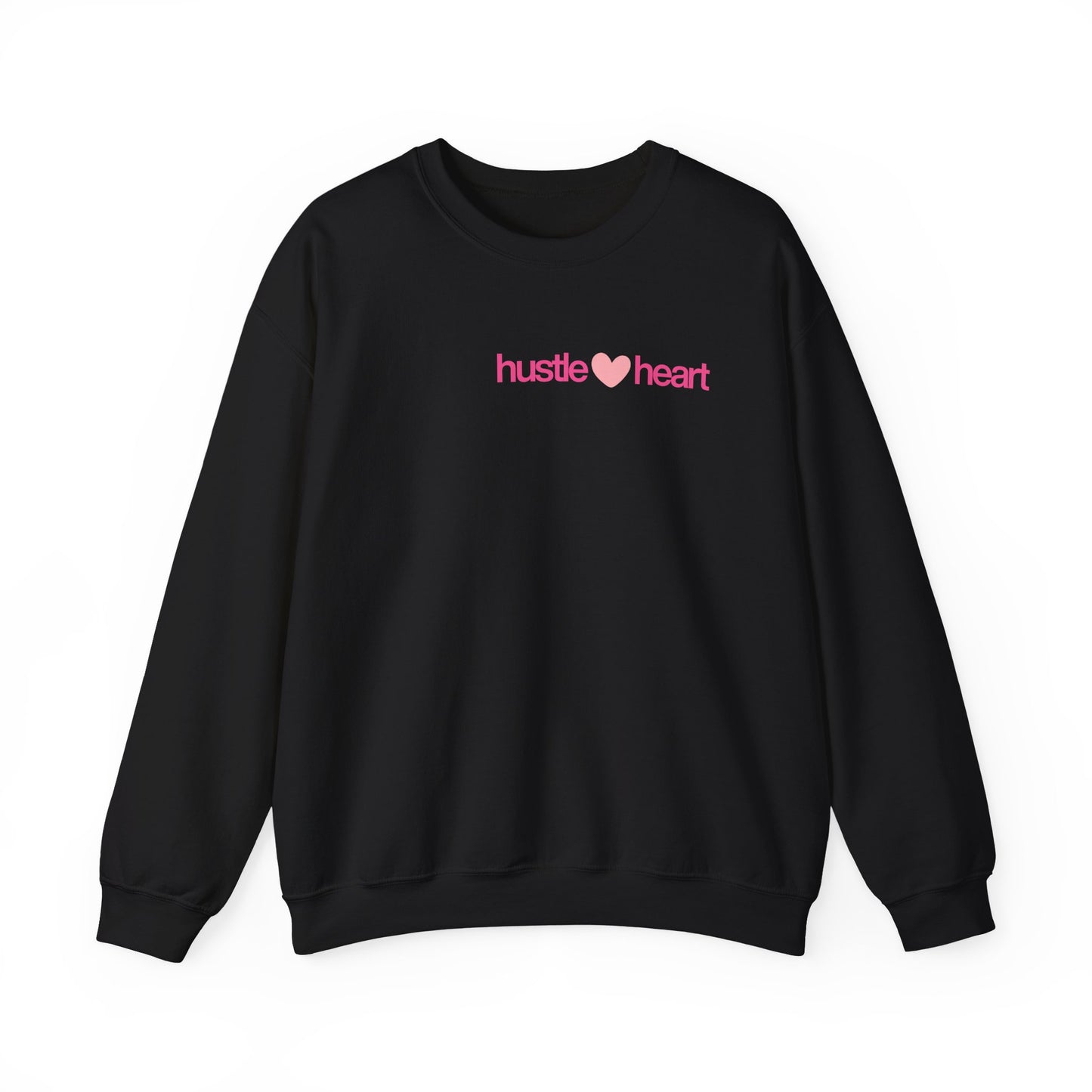 Hustle Heart Womens Crewneck Sweatshirt