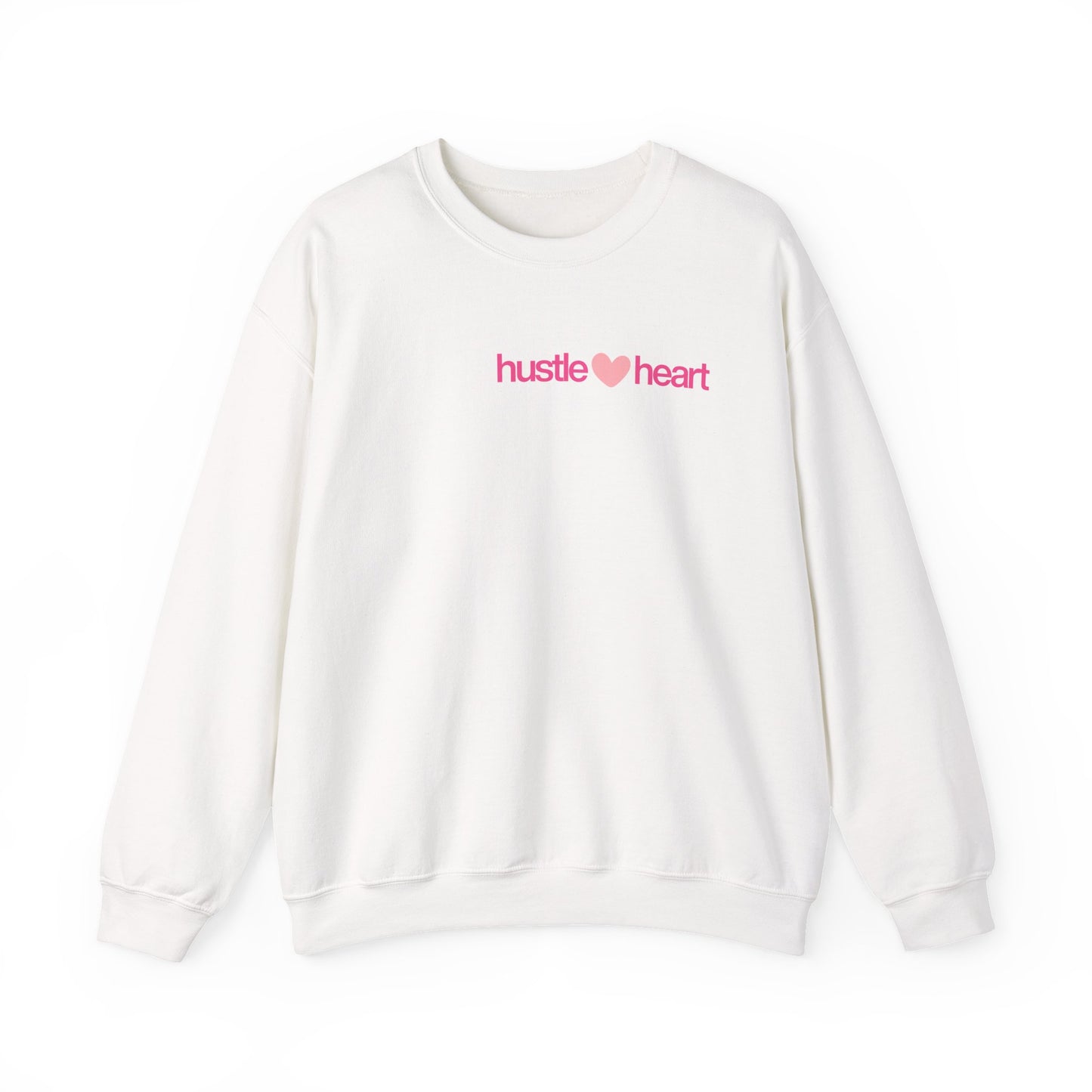 Hustle Heart Womens Crewneck Sweatshirt