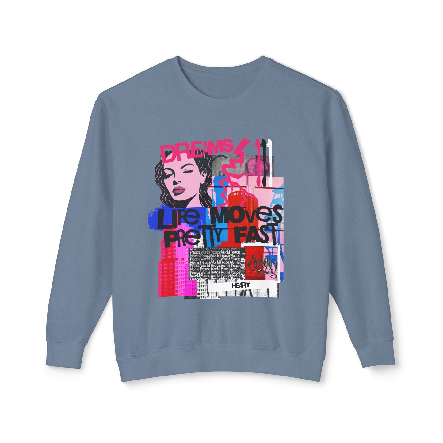 90's Inspired Womens Graphic Sweatshirt
