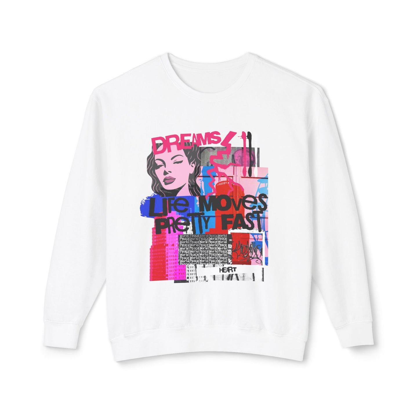 90's Inspired Womens Graphic Sweatshirt