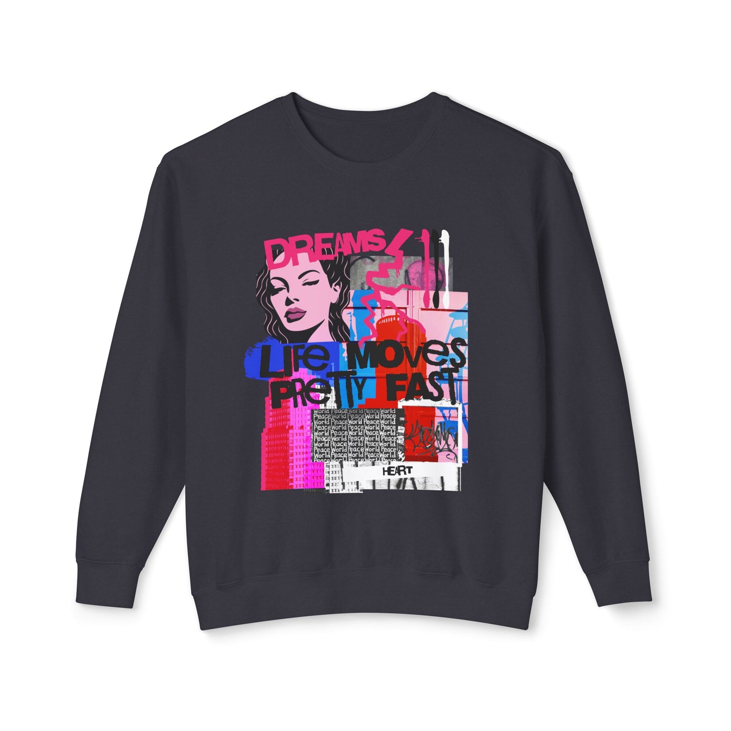 90's Inspired Womens Graphic Sweatshirt